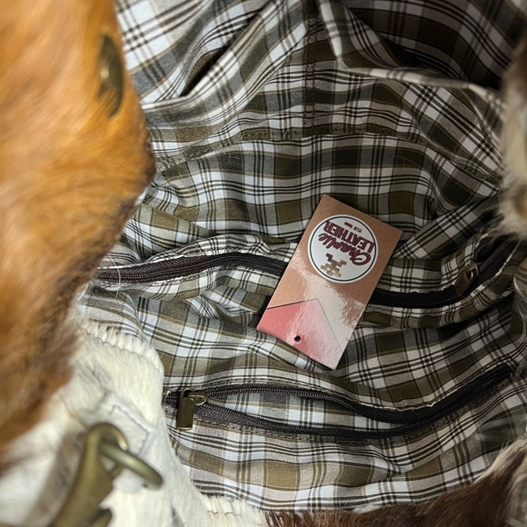 Real cow hide handbag - Picture 5 of 5